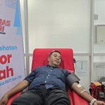 HUT Humas Polri 74, Jalin Sinergitas Polresta dan Awak Media Gelar Donor Darah