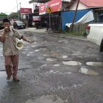 Warga Perumnas Batu Ampar Keluhkan Kerusakan Jalan Penghubung Balikpapan Utara–Barat