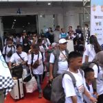 1.230 Pemudik Diberangkatkan dari Balikpapan ke Surabaya Lewat Program Mudik Gratis BUMN