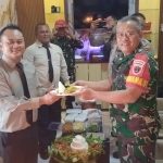 Koramil 0905-01 Balikpapan Utara/Tengah Pererat Sinergi dengan Polsek Balikpapan Utara pada HUT Bhayangkara ke-80