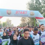Meriah! 20 Ribu Warga Padati Jalan Sehat HUT ke-68 Kodam VI/Mulawarman di Balikpapan