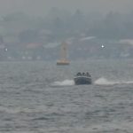 Asap Karhutla Selimuti Teluk Balikpapan, Motoris Speed Boat Khawatir Jarak Pandang