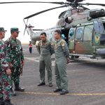 Helikopter H225M Caracal TNI AU Tiba di Lanud Dhomber, Dukung Patroli Udara dan Water Bombing Karhutla di IKN