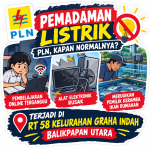 Warga Graha Indah Murka, Listrik Padam Berjam-jam, Peliharaan Kolam Ikan Terancam Mati  Hingga Peralatan Elektronik Terancam Rusak