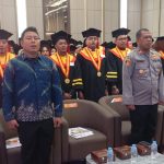 Wisuda 820 Lulusan Uniba Digelar, Kapolsek Balikpapan Utara Pastikan Situasi Kondusif